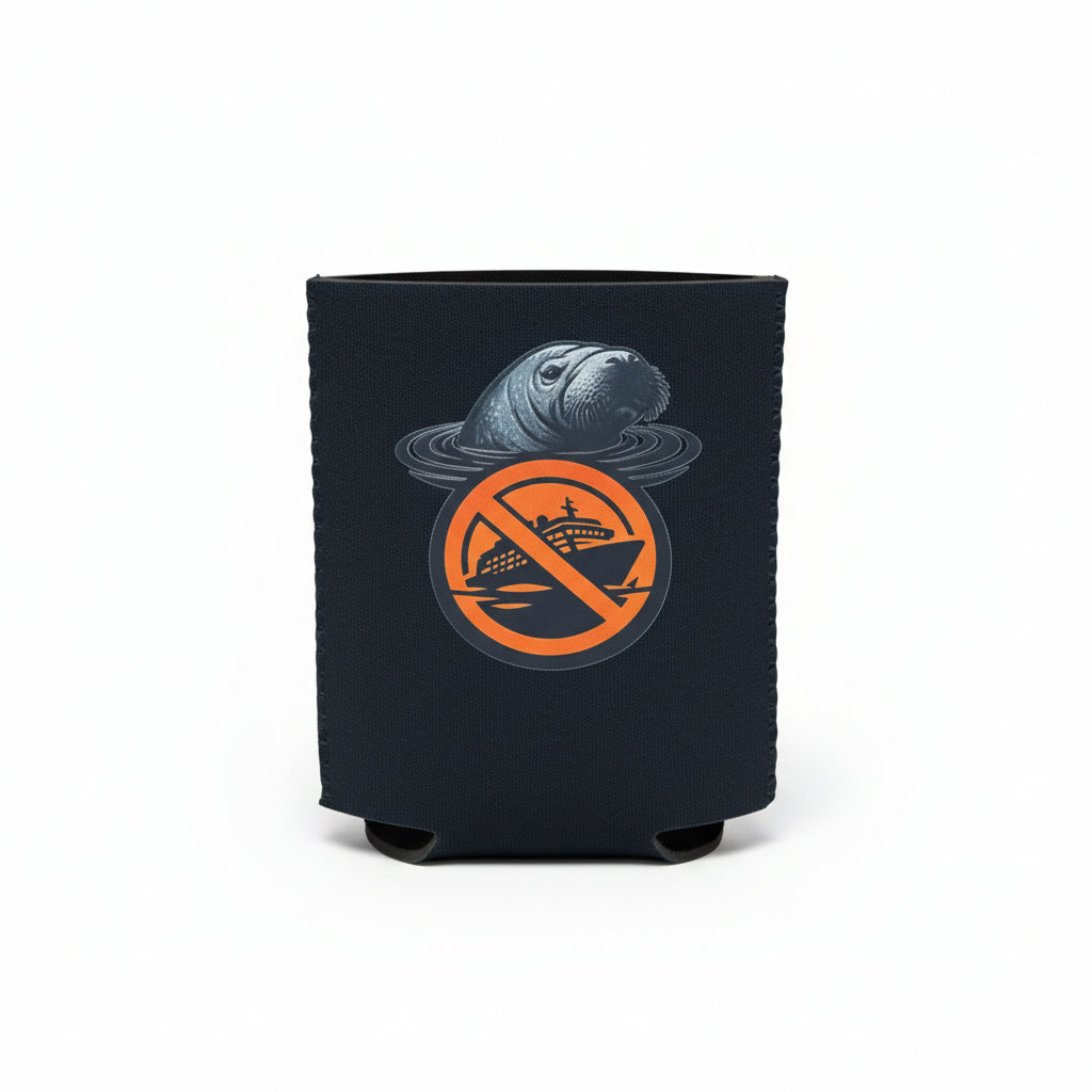 Koozie- Manatees say NO