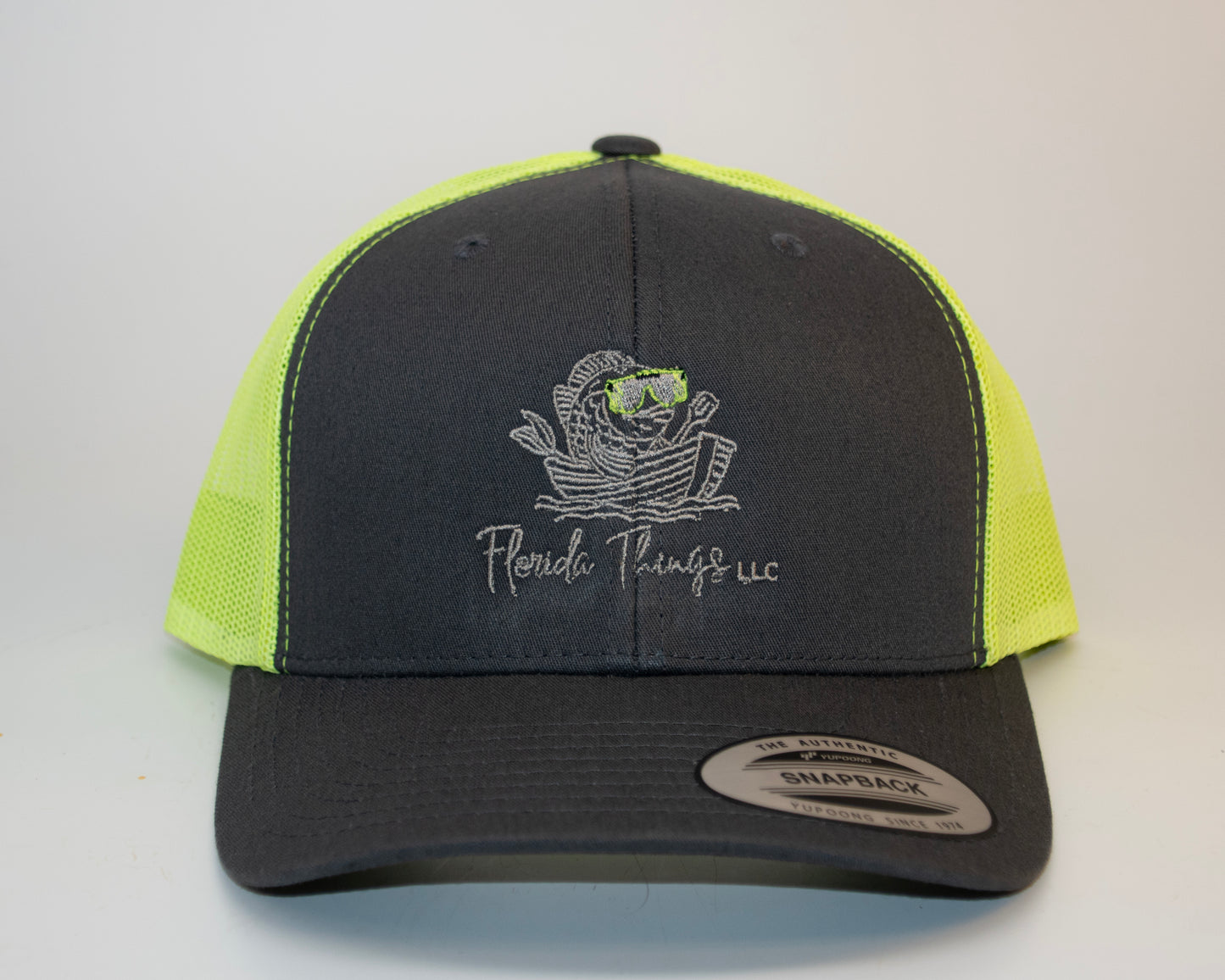 Snapback Charcoal/ Gray Embroidered