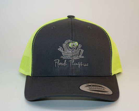 Snapback Charcoal/ Gray Embroidered