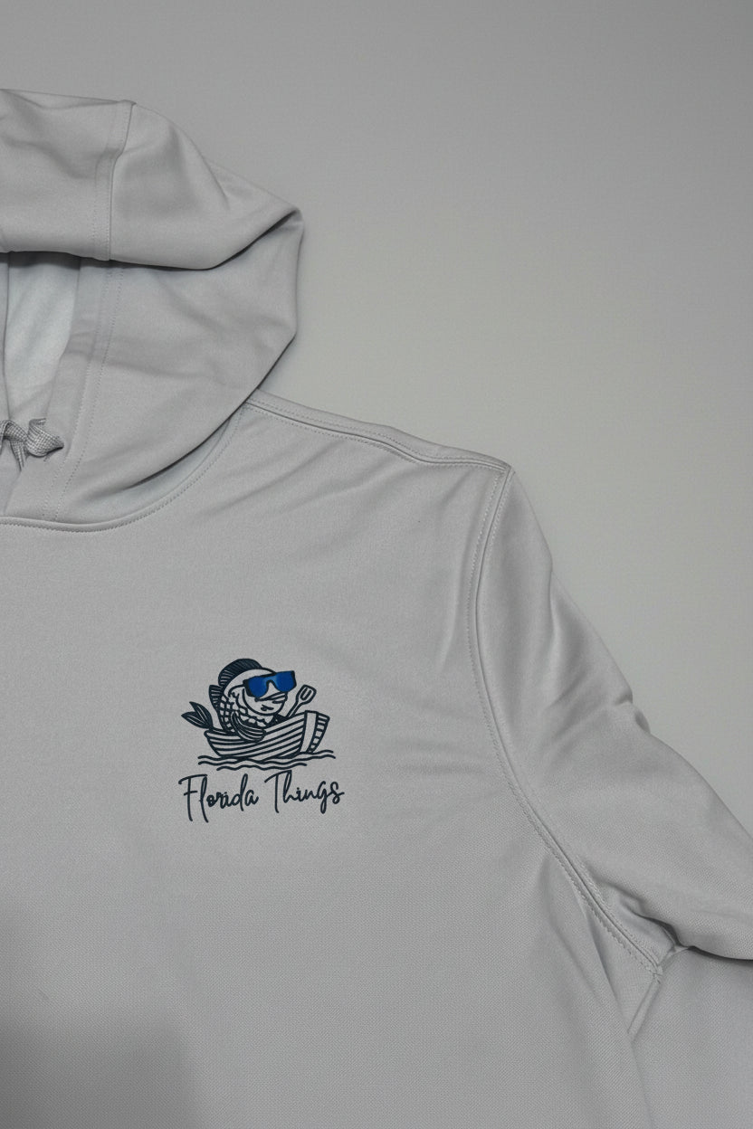 Silver Hoodie- Manatee Protesting