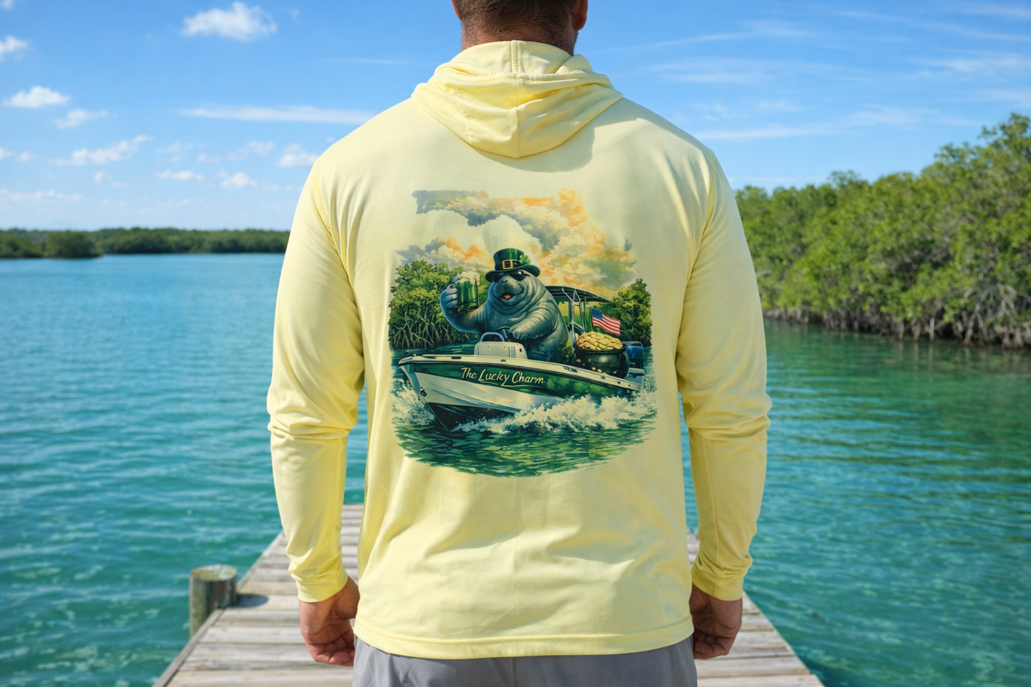 St Patricks Day Long Sleeve Hooded Shirt