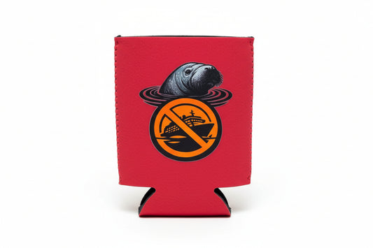 Koozie- Manatees say NO