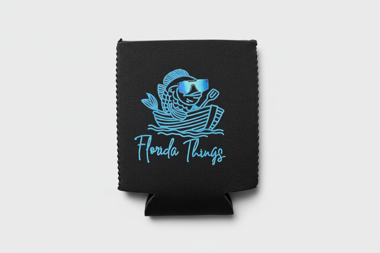 Koozie- Manatee SAVE OUR BAY